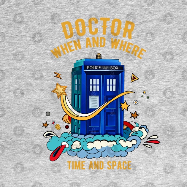 Doctor When and where - Time and space by Zaawely